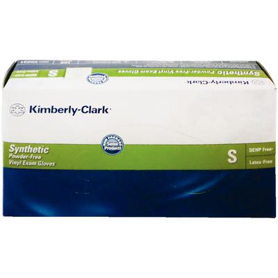 Halyard Safeskin Synthetic Powder-Free Vinyl Exam Gloves, Small, 100/Box, 55031