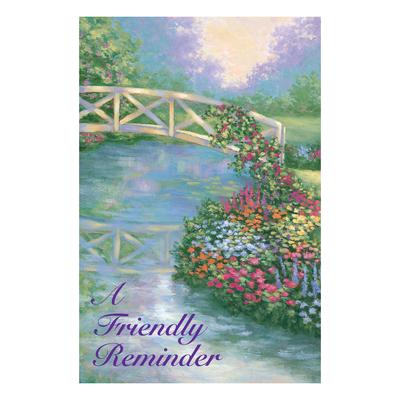 Reminder Postcards (DDS/MD) Personalized, Friendly Reminder Bridge, 4-1/4" W x 6" H, 100/Pkg