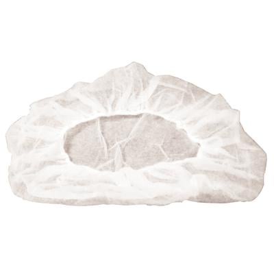 Maytex Latex-Free Bouffant Cap, White, 21", 100/Box, 5 Boxes/Case