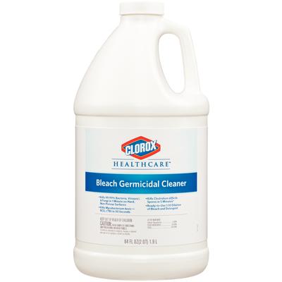Clorox Healthcare Bleach Germicidal Cleaner, 64 oz Bottle Refill