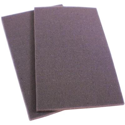 Keystone Rigid C&B Boxes Foam Fillers, 1" Charcoal, 2000/Pkg