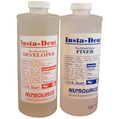 Insta-Dent® Instant Developer & Fixer, Manual Processing, 6 Quart Bottle, Ready-To-Use Liquid, 01KT1G0XG7T50A6FHMAA222TDV