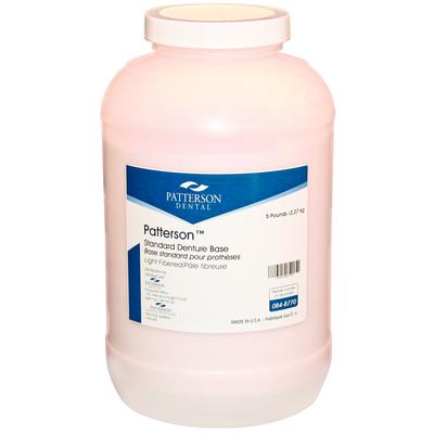 Patterson® Standard Denture Base Powder, Light Fibered, 5 lb