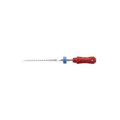 Dentsply Maillefer FlexoReamers Endodontic Reamers, Presterilized, 25 mm, Size 25, Red, 6/Pkg