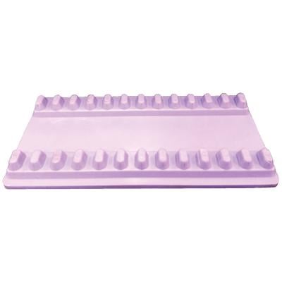 Plasdent Instrument Mat, Large, Neon Purple, 4" x 7-1/2", Holds 12 Instruments, Autoclavable, 1/Pkg