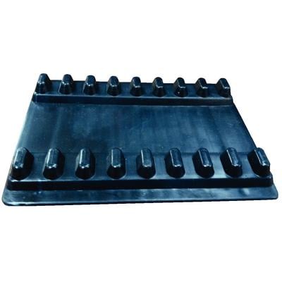 Plasdent Reversible Instrument Mat, Small, Black, 4-1/8" W x 5-3/16" L, Autoclavable, Each