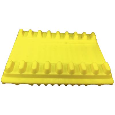 Plasdent Instrument Mat, Small, Neon Yellow, Reversible, 5-3/16" x 4-1/8"