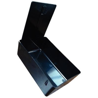 Lab Pan, Black, 4-5/8" W x 7-3/8" H x 2-3/8" D, Plasdent Corp