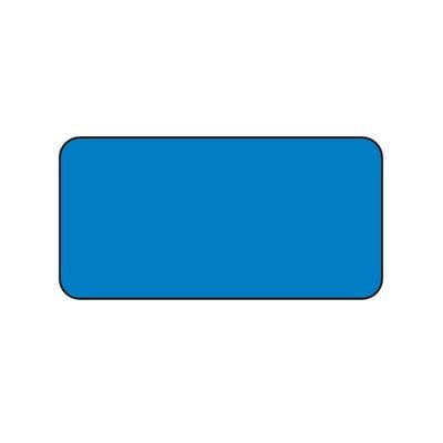 Color-Coding System Labels, 2" x 1", Blue, 250/Roll