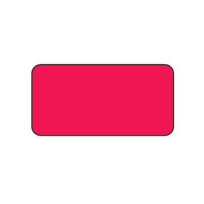 Color-Coding System Labels, 2" x 1", Red, 250/Roll