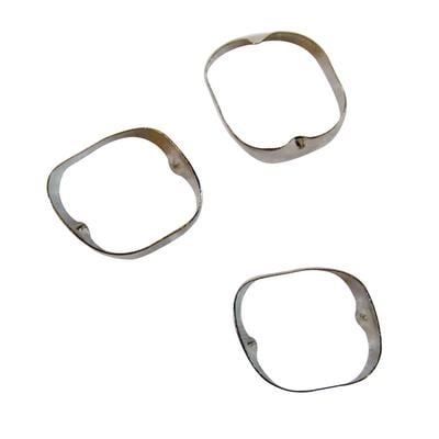 Patterson® Plain First Molar Bands, Upper Left, Size 23, 3/Pkg