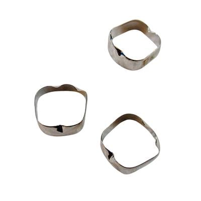 Patterson® Plain First Molar Bands – Lower Right, Size 17, 3/Pkg