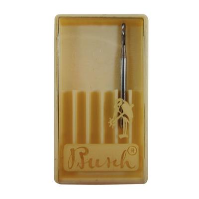 Busch Surgical Carbide Bur, FG, Cross Cut Cylinder #557X, 1.0 mm Head Diameter, 4.0 mm Head Length, Friction Grip, 1/Pkg