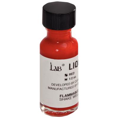 Lab® Liqua-Mark™ High Spot Indicating Liquid – Red, 1/2 oz Bottle