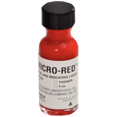 Micro-Red® Ceramic Stain, 1/2 oz Bottle with Thinner
