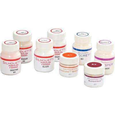 Silhouette® Enamel and Dentin Porcelain Powder, 100 g, Shade 59 Enamel