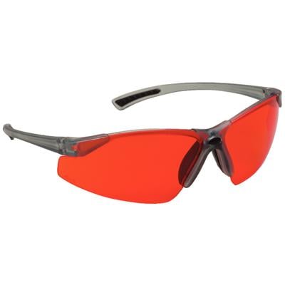 Palmero ProVision Tech-Specs Bonding Eyewear, Gray Frame, Orange Lens, 1/Pk, 3712