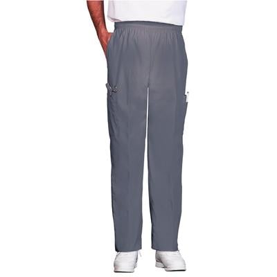 Fashion Seal Healthcare® Unisex Ultimate Pants, 65/35 Fashion Poplin® - Pewter, 2XL