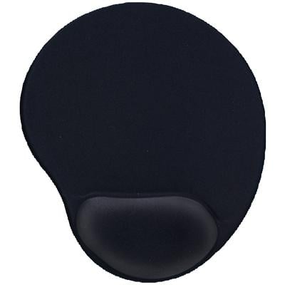 Gel Mouse Pad, 9" W x 10" D x 1" H, Black, CCS 55151