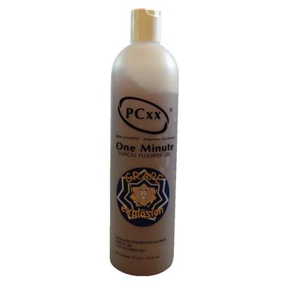 PCxx™ One Minute APF Gel, 1.23% Fluoride, 16 oz Bottle, Grape Explosion Flavor, 62007-0812-16