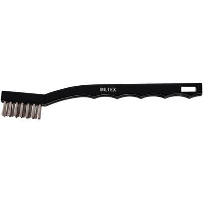 Miltex Instrument Cleaning Brush, Stainless Steel Bristles, Autoclavable, 7-1/4", 3/Pkg, 3-1001
