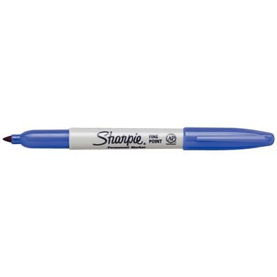 Sharpie Fine Point Permanent Markers, Red, Fine Point, 12/Pkg, SAN 30002