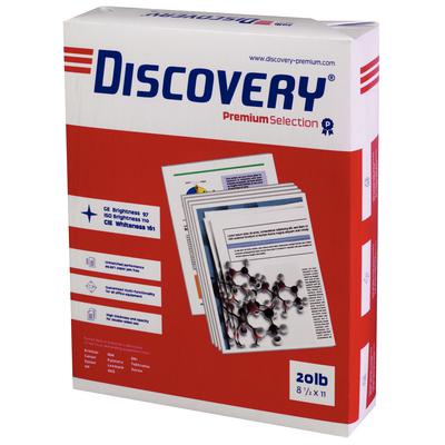 Soporcel Discovery Multipurpose Paper, 20 lb, White, 8.5" x 11", 5000 Sheets/Carton, SNA 12534