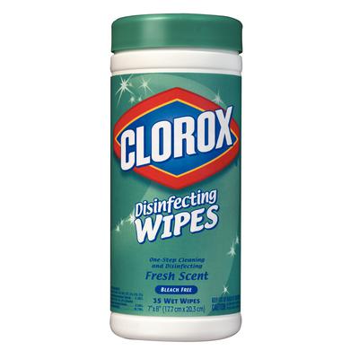 Clorox Disinfecting Wipes, 35 Wipes per Canister