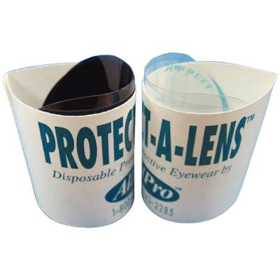 Protect-A-Lens™ Disposable Protective Eyewear, Variety Pack (Clear & Smoke Lenses), 100/Pkg
