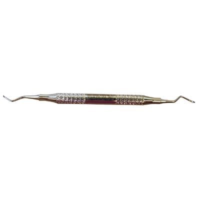 Patterson® Universal Curettes 4L/4R Columbia, Large Handle, Double End, Stainless Steel