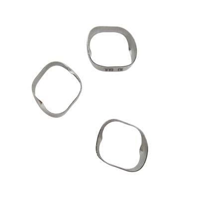 Patterson® Plain First Molar Bands – Upper Left, Size 10, 3/Pkg