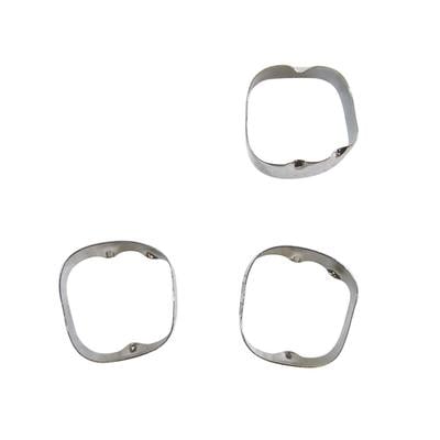 Patterson® Plain First Molar Bands – Lower Left, Size 18, 3/Pkg