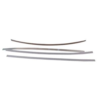 Horico Steelcarbo Abrasive Strips, Double Sided, 4 mm Width, 0.20 mm Thickness, Medium Grit, 12/Pkg, G314 DS