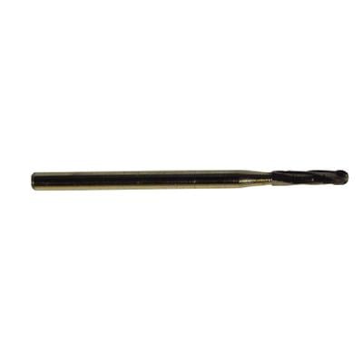 Busch Surgical Carbide Bur, FG, Cross Cut Cylinder #558X, 1.2 mm Head Diameter, 4.5 mm Head Length, Friction Grip, 1/Pkg