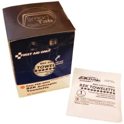 SmartCompliance™ Antiseptic Cleansing Wipes, 10/Pkg