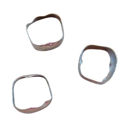 Patterson® Plain First Molar Bands – Lower Left, Size 10, 3/Pkg