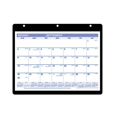Monthly Desk/Wall Calendar, 12 Month, 11" x 8-1/4", AAG SK8-00