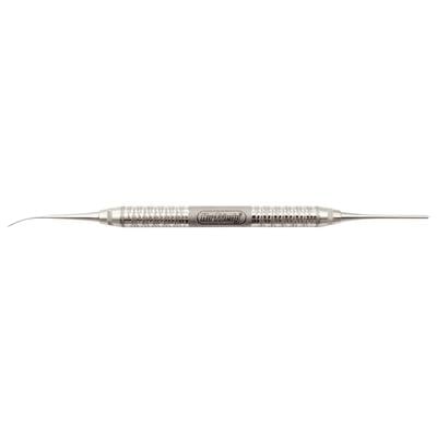 Hu-Friedy Modified PMPI Membrane Placement Instrument, #6 Satin Steel Handle, Double End, Micropoint Tip