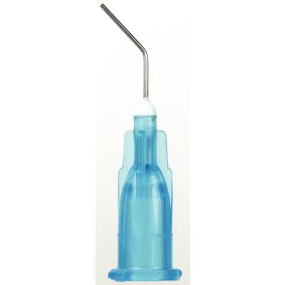 Gresco Products Dispensing Needles, Luer Lock, 25 Gauge, Bent Tip, Blue, 50/Pkg