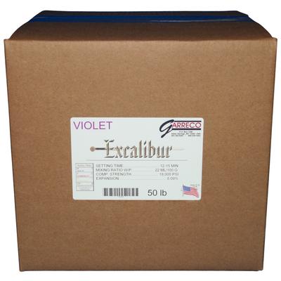Garreco Excalibur Die Stone, Violet, 50 lb