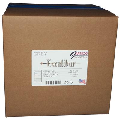 Garreco Excalibur Die Stone, Gray, 50 lb