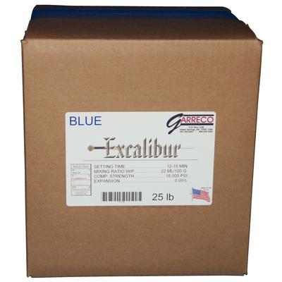 Garreco Excalibur Die Stone, Blue, 25 lb