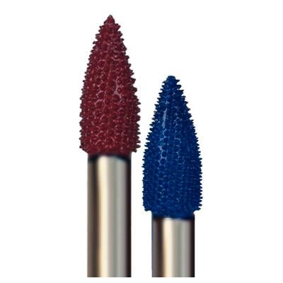 Typhoon® Tungsten Carbide Bur, Flame Shape, 3/8" Head Diameter, 3/4" Head Length, 6.4 mm (1/4") Shank, Coarse Grit (Red)