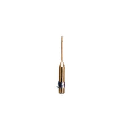 Foredom Wax Carver Tip, Straight Taper, Design No. 2, Brass, Gold, 1/Pkg