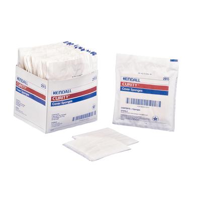 Curity™ Gauze Sponges, Cotton, Nonsterile, 12 Ply, 3" x 3", 4000/Case