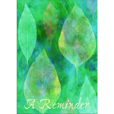 Assortment Pack Personalized Postcards, 4-1/4" W x 6" H, 1,000/Pkg - Leaf Assortment