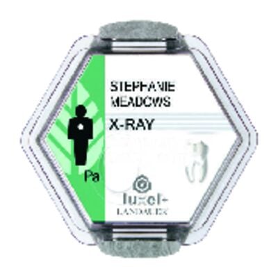 Radiation Detection Company X-Ray Monitoring Badge Service, Monthly Fetal Monitor Service Badge, 1/Pkg