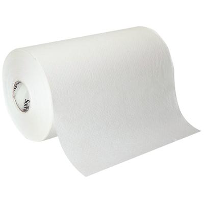 SofPull® Hardwound Roll Paper Towel, White, 9" W x 400' Roll, 6 Rolls/Case