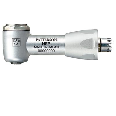 Patterson® Low Speed Head, NFB-Y PB FG, Push Button Autochuck, Contra Angle, Gray, 1/Pkg