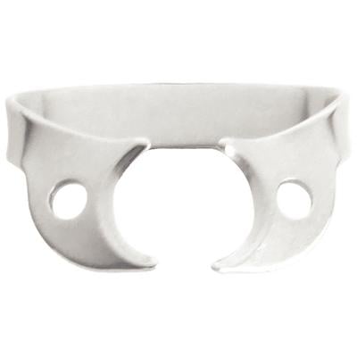 Dentech Rubber Dam Clamp, Wingless, Bicuspid-Molar, Size W8A, 1/Pkg